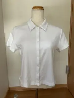ホワイト ポロシャツ 半袖UNIQLO本日発送