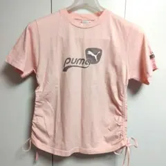 PUMA ピンク Tシャツ 半袖　レディース　Ｌサイズ