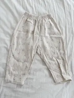 Aosta 花柄パンツ Lサイズ 100%コットン