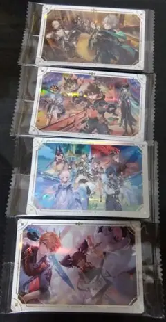 原神ウエハースシール 4枚セット