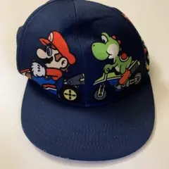 マリオカート　キャップ ネイビー