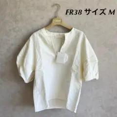 【新品・正規品★】22SS CHLOE パフスリーブ トップス シルクシャツ♪