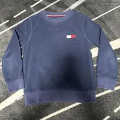 104cm TOMMY HILFIGER ネイビー ロゴトレーナー