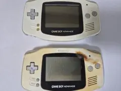[ジャンク] ゲームボーイアドバンス 外装・液晶のみ 2個セット
