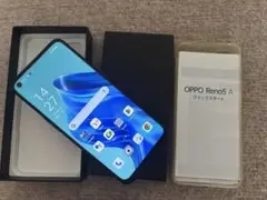 OPPO Reno 5A simフリー スマホ ブラック バッテリー残量94%