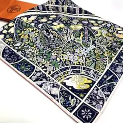 ☘️展示品 未使用☘️ HERMES　GIVERNY モネの庭 カレ90 2025年最新】エルメス givernyの人気アイテム - メルカリ