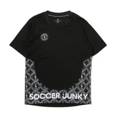 【新品】soccer junkie/サッカージャンキー　ワークアウトシャツ【黒】