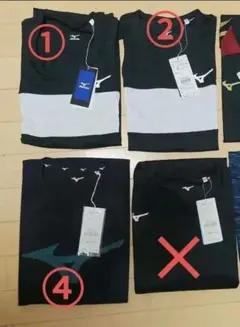Mizunoウェア 各1枚 2300円　S・Lタンクトップ　TシャツXL
