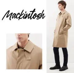 マッキントッシュ マンチェスターコート　ベージュ　38サイズ　ハンガー付き