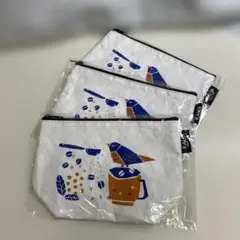 【新品】カルディ ことりポーチ ノベルティ 3個セット