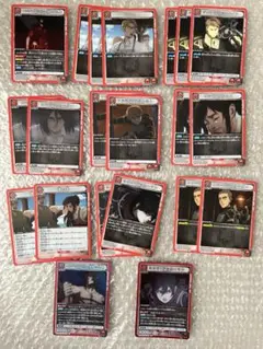 進撃の巨人♢ユニオンアリーナ 赤21枚