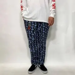USアス フランケンシュタイン柄イージーパンツ
