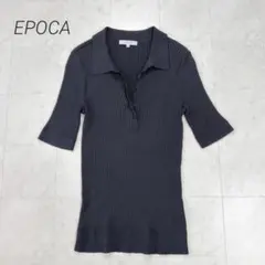 EPOCA★美品★半袖リブニット
