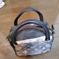 《美品》ラシット キューブバッグ ショルダーバッグ 2wayバッグ ミニバッグ
