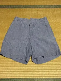 希少50s　フレンチヴィンテージ　フランス軍　ラミーリネンショーツ