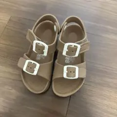 BREEZE ブラウン サンダル 17cm