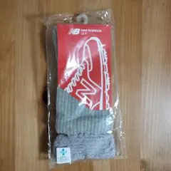 グレー【日本製】★新品タグ付★new balance ゴルフ ソックス