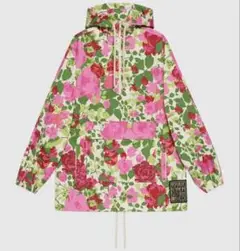 新品 GUCCI スウェット フード トップス 花 マルチ ケン・スコット XS