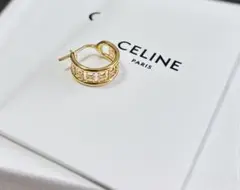 2025年最新】CELINE カラー：ゴールド系 ピアス(片耳用)の人気