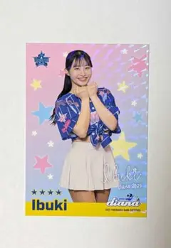 横浜DeNAベイスターズ diana Ibuki リアル化カード 3弾