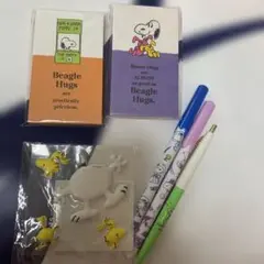 6点セット　スヌーピー メモ　ボールペン　セット