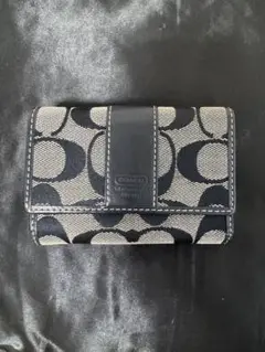 Coach モノグラム 二つ折り財布