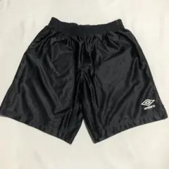 umbro ブラック ハーフパンツ Oサイズ