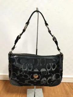 COACH コーチシグネチャーハンドバッグ ミニバッグ