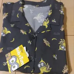 未使用Bob + Tim ミニオンズ 半袖シャツボブティムアロハМ