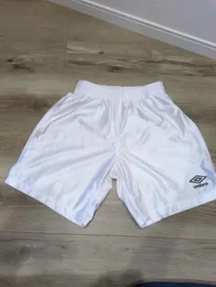 umbro ホワイト ハーフパンツ S 160