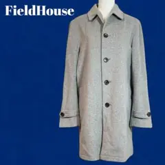 最終SALE！【美品】Field House カシミヤ100％ステンカラーコート カシミヤ100%ステンカラーコート - メルカリ