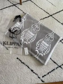 KLIPPAN ブランケットコットン100％　140×180