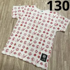 JAM ジャム グラグラ パロディ モノグラム柄 Tシャツ 130cm キッズ