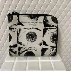 Supreme Comme des GarconsEyes Wallet 財布 美品】 SUPREME COMME des GARCONS wallet 財布