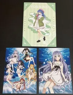 デート・ア・ライブ 購入特典　ブロマイド　セット　崇宮澪　四糸乃　マリン