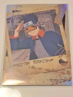 NARUTO 中国 ホログラムカード 谷娘 オビト