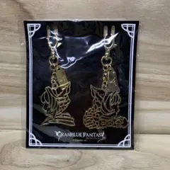 グランブルーファンタジー 横顔ペアキーホルダー カトル＆エッセル 新品未使用