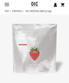 OIC PROTEIN プロテイン ストロベリー