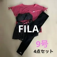 フィラ　ヨガ　フィットネス　マルチスポーツウェア　PK　9号4点セット