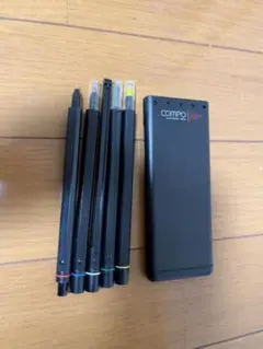 三菱 COMPO 廃盤 レトロ シャーペン 定規 蛍光ペン ハサミ
