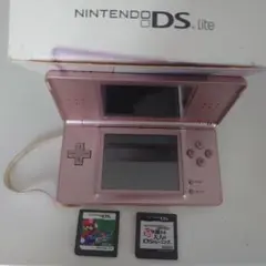 Nintendo DS Lite ジャンク ゲームカード付き