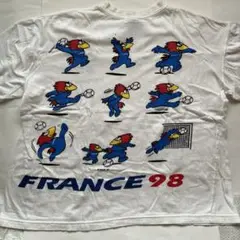 1998 フランスワールドカップTシャツ 半袖 L 90s 古着