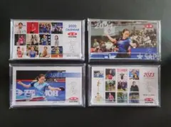 【未開封】石川佳純 全農 卓上カレンダー 4点セット