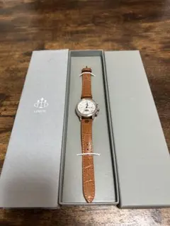 LOBOR シルバー腕時計
