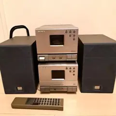 SONY Qbric ソニー　キューブリック　ミニコンポ  CMT-101 優れた音質とデザイン性をさらに追求したインテリア感覚の
