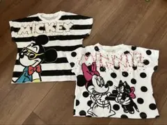 リトシー♡ミッキー ミニー Tシャツ 2枚セット