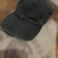 ブラックコットンキャップ
