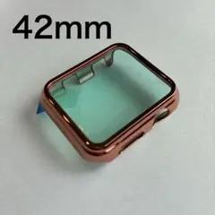 【42mm】Apple Watch カバー　ケース 防水　ローズゴールド
