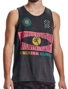 【新品タグ付】希少XXL UNDER ARMOUR アンダーアーマータンクトップ