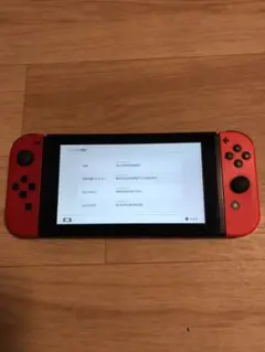 (訳あり中古品)nintendo switch 本体ジョイコンセット